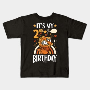 2nd Birthday Fish Kids T-Shirt